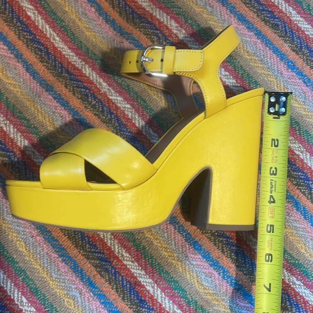 New Kate Spade New York Women's Grace Platform Sandal Heeled Sz 8.5 - Picture 7 of 8
